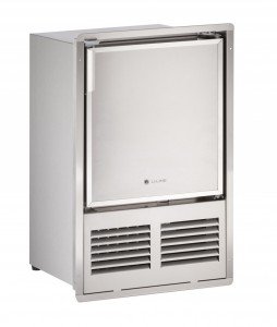 Uline SS95 Ice Machine Stainless FC “Flush to Cabinet” – (638mm H x 362mm W x 432-470mm D) 