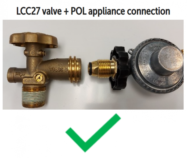 New LPG gas bottle fittings are coming in 2021. Freezetec