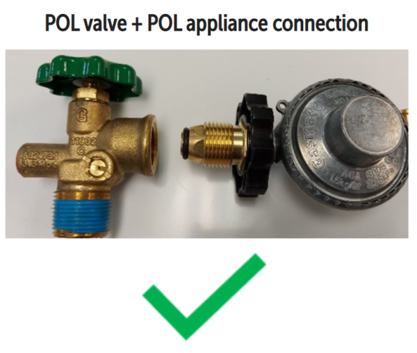 New LPG gas bottle fittings are coming in 2021. - Freezetec