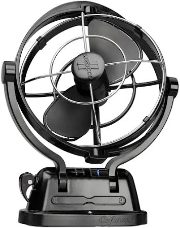 Sirocco II 12/24V 7″ – SIROCCO BLACK FAN **SUMMER SELL OUT** $160.00 