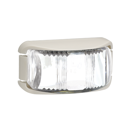LED Front End Outline Marker White Lamp White Base 