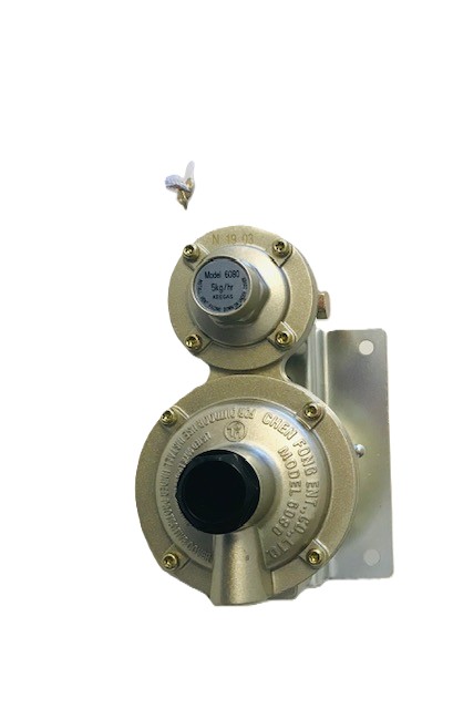 Twin Stage Reg 2.7kpa Outlet 250 mj 3/8 