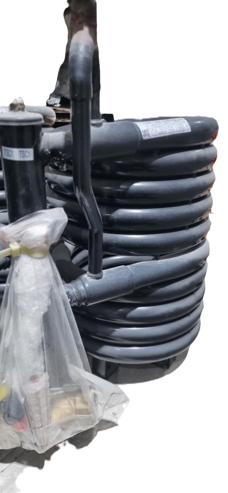 Coaxial Heat Exchanger – Fresh Water – Uninstalled new take-off never been used 