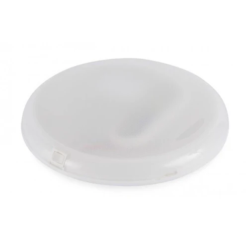 Camec 12v 10in round ceiling light white opaque lens 