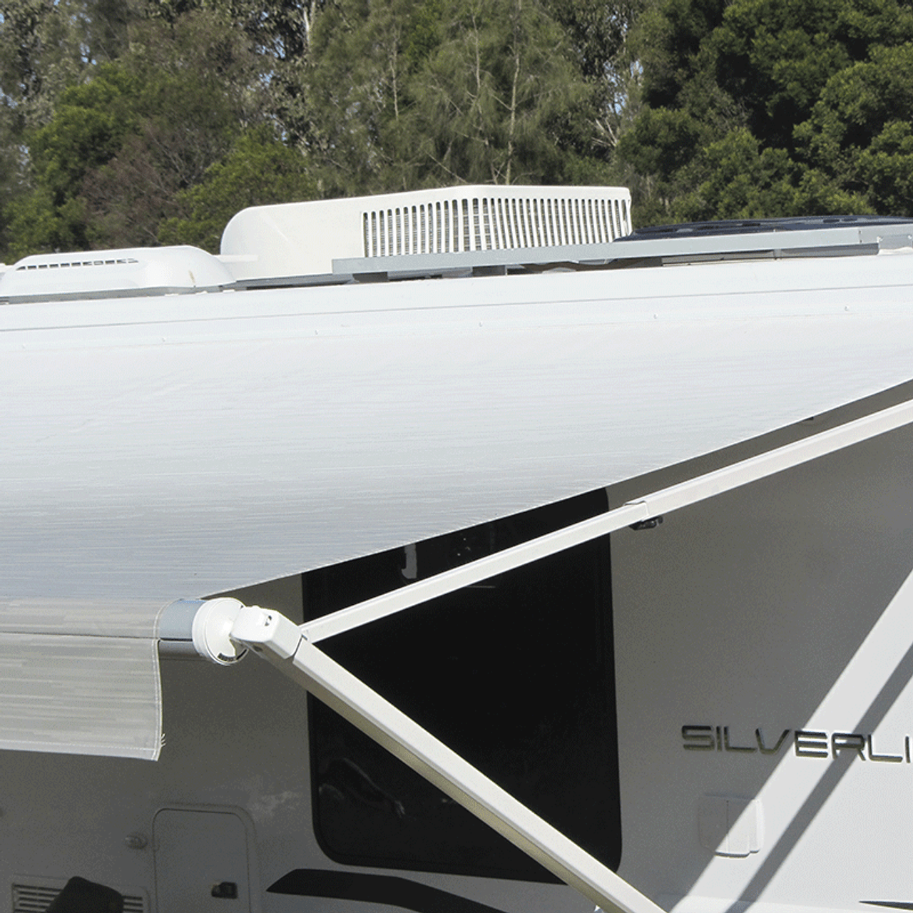 Carefree 19ft Silver Shale Roll out awning (no arms)- SALE 