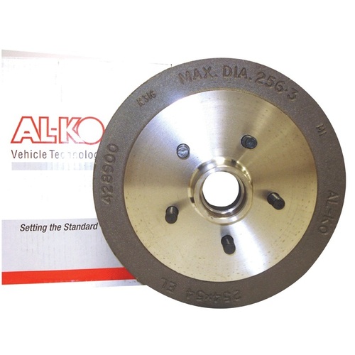 Al-ko 10′ x 2-1/4′ ford Stud Pattern Electric Hub Drum Mach4 Slimline 5 stud 