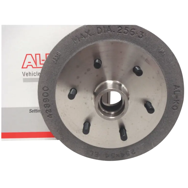 Alko 10″ X 2-1/4″ Landcruiser. Stud Pattern Elect Hub Drum. Machined For Slim Bearings. 438213 – C2C 