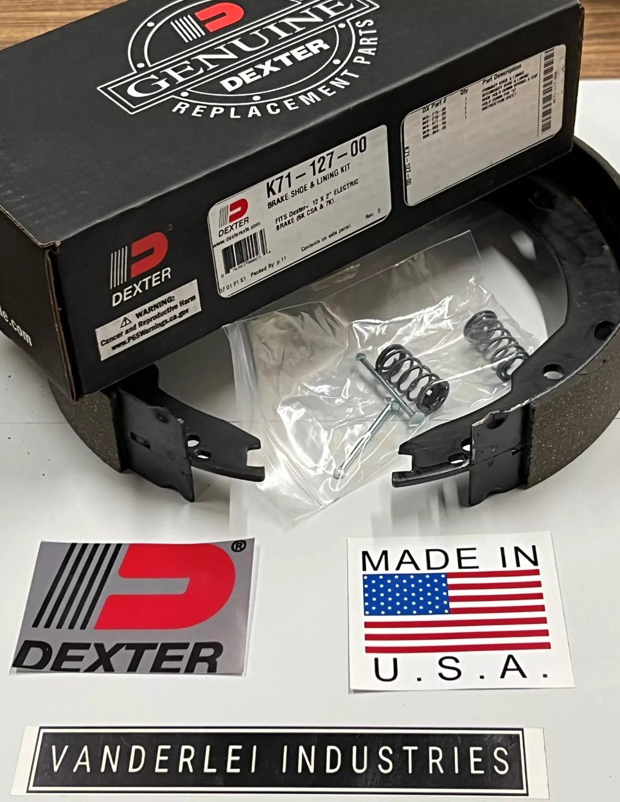 Alko Dexter 12 x 2 Elect shoe Kit – K71-127-00 – C2C 