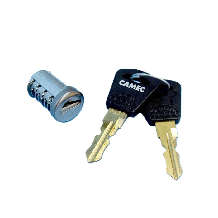 Camec 3-Point Lock Barrel and Key 