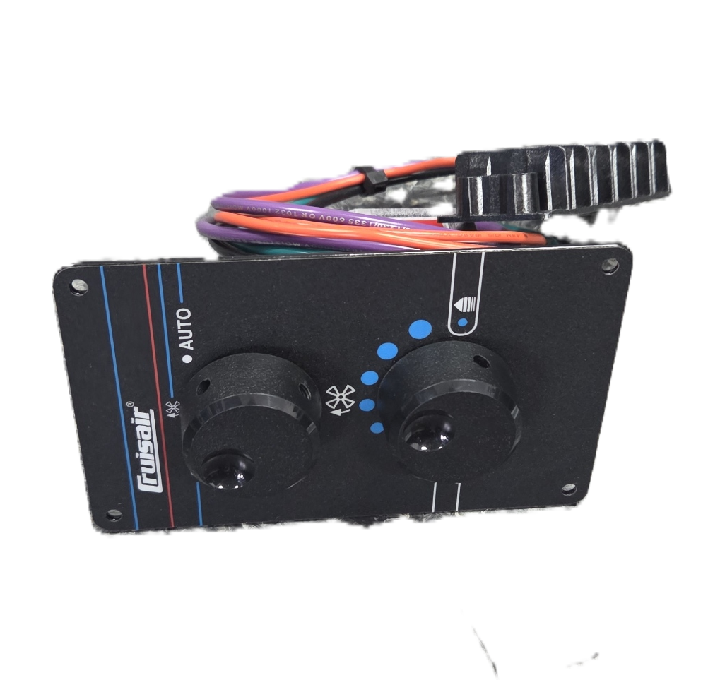 Dometic/Cruisair Switch 2 knob black 