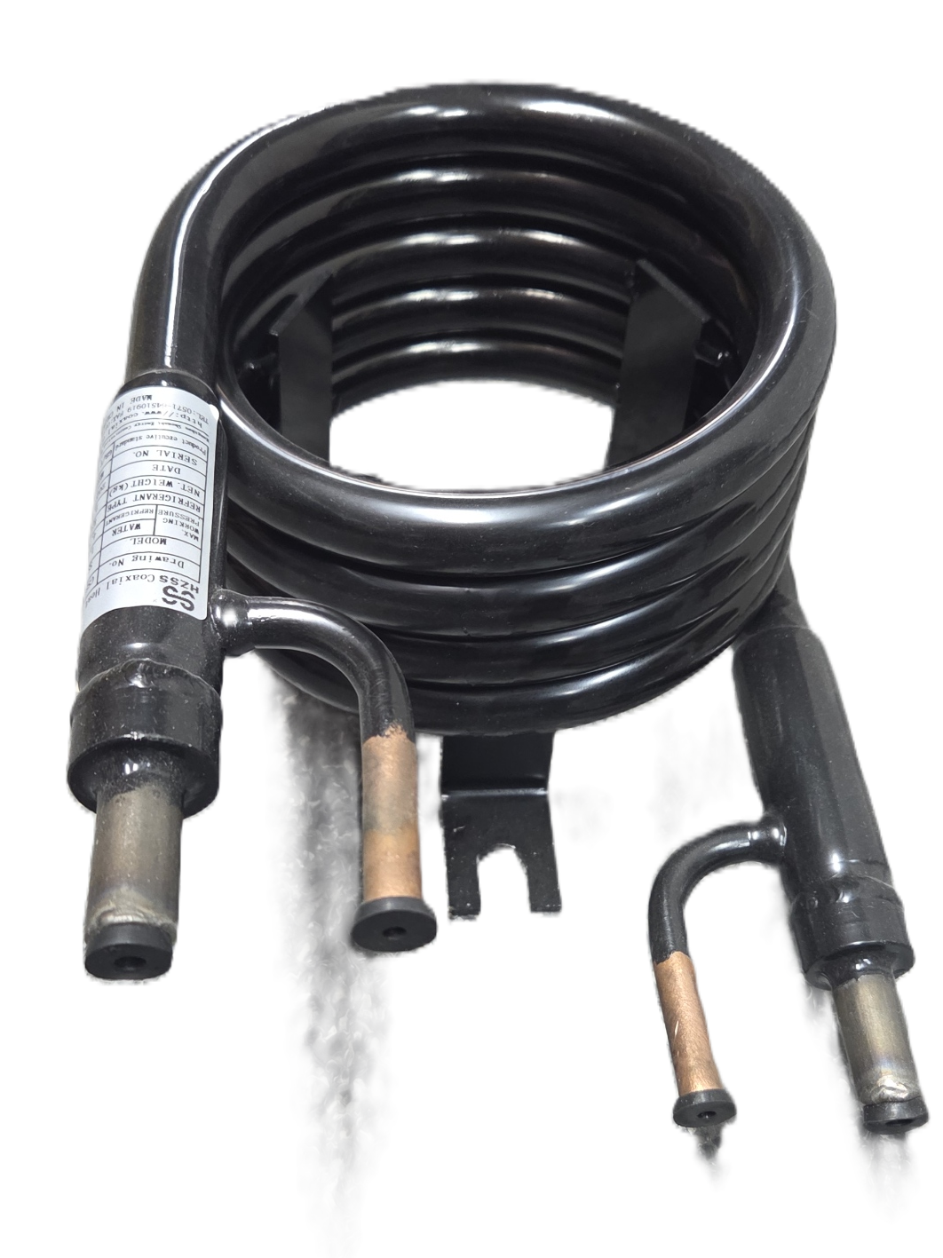 1 ton Titanium Coaxial Type Water Cooled Condenser Ti-2101-H 